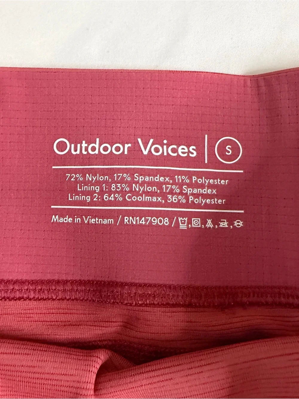 Outdoor Voices good pre